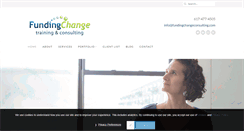 Desktop Screenshot of fundingchangeconsulting.com