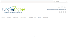 Tablet Screenshot of fundingchangeconsulting.com